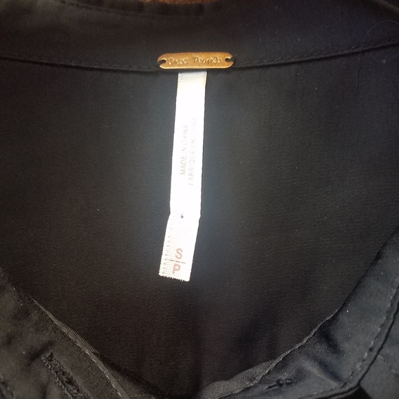 Free People~Best of Both Worlds Panel Blouse~Small - Picture 7 of 7